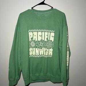 Pacific Sunwear Green Sweater